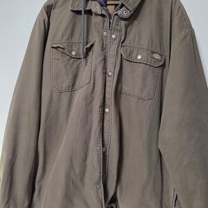 Dickies Olive Green Shirt Jacket